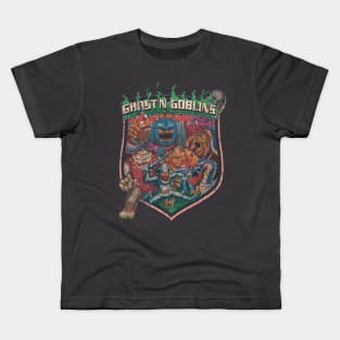 Ghosts 'n Goblins 1985 - Disstresed Vintage Style Kids T-Shirt